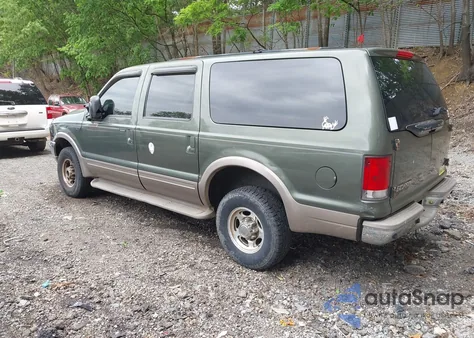 2001 Ford Excursion Limited from USA, damaged, VIN 1FMNU43S21EC18536